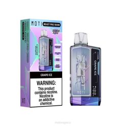 MOTI Beast Pro jednorázový výdej (5 %, 10 000 vdechů) hroznový led MOTI cigareta recenze V48L45