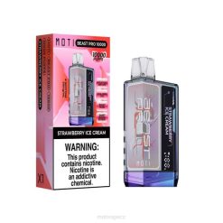 MOTI Beast Pro jednorázový výdej (5 %, 10 000 vdechů) Jahodová zmrzlina MOTI vape amazon V48L50