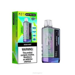 MOTI Beast Pro jednorázový výdej (5 %, 10 000 vdechů) miamská máta MOTI vape flavors cz V48L48