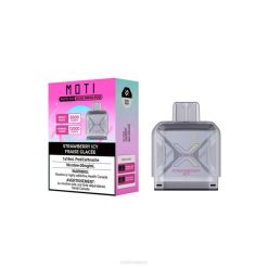 MOTI Go Pro jednorázový pod jahodový ledový MOTI cigareta recenze V48L95