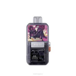 MOTI Go Pro jednorázový pod+zařízení růžový citron MOTI vape cena V48L76